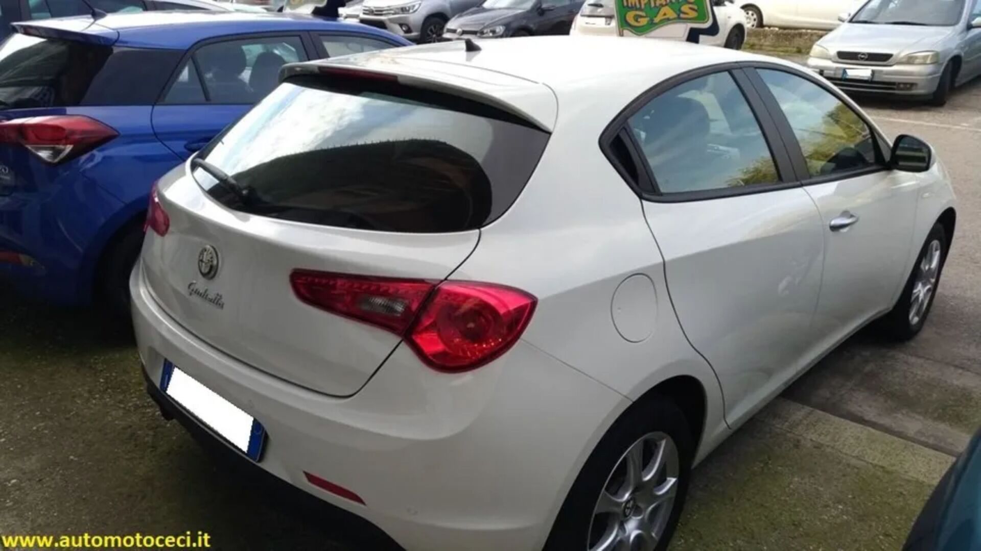 Parte posteriore Alfa Romeo Giulietta