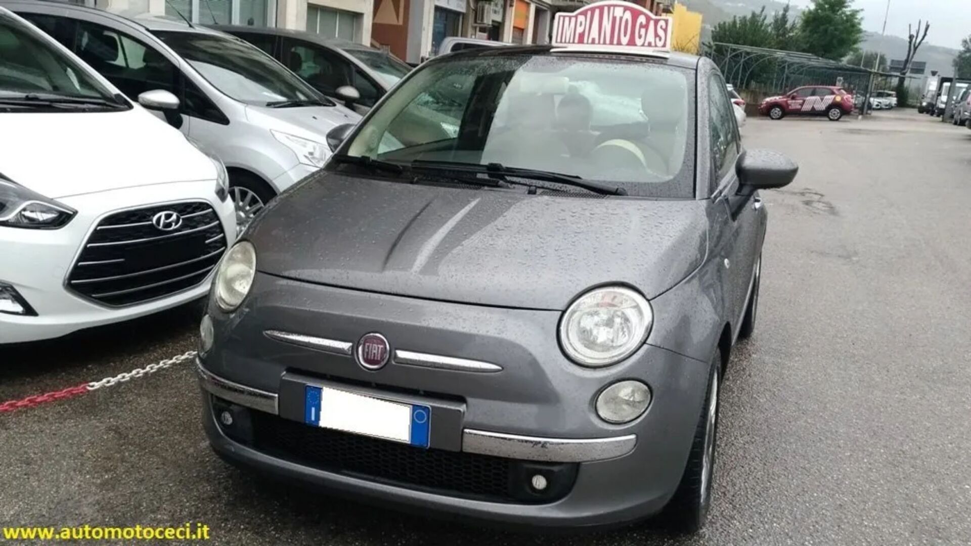 Profilo davanti FIAT 500
