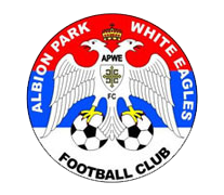 The logo for albion park white eagles football club