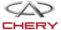 The chery logo is on a white background.