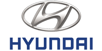 The hyundai logo is on a white background.