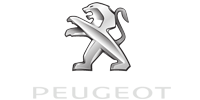 A peugeot logo with a lion on it