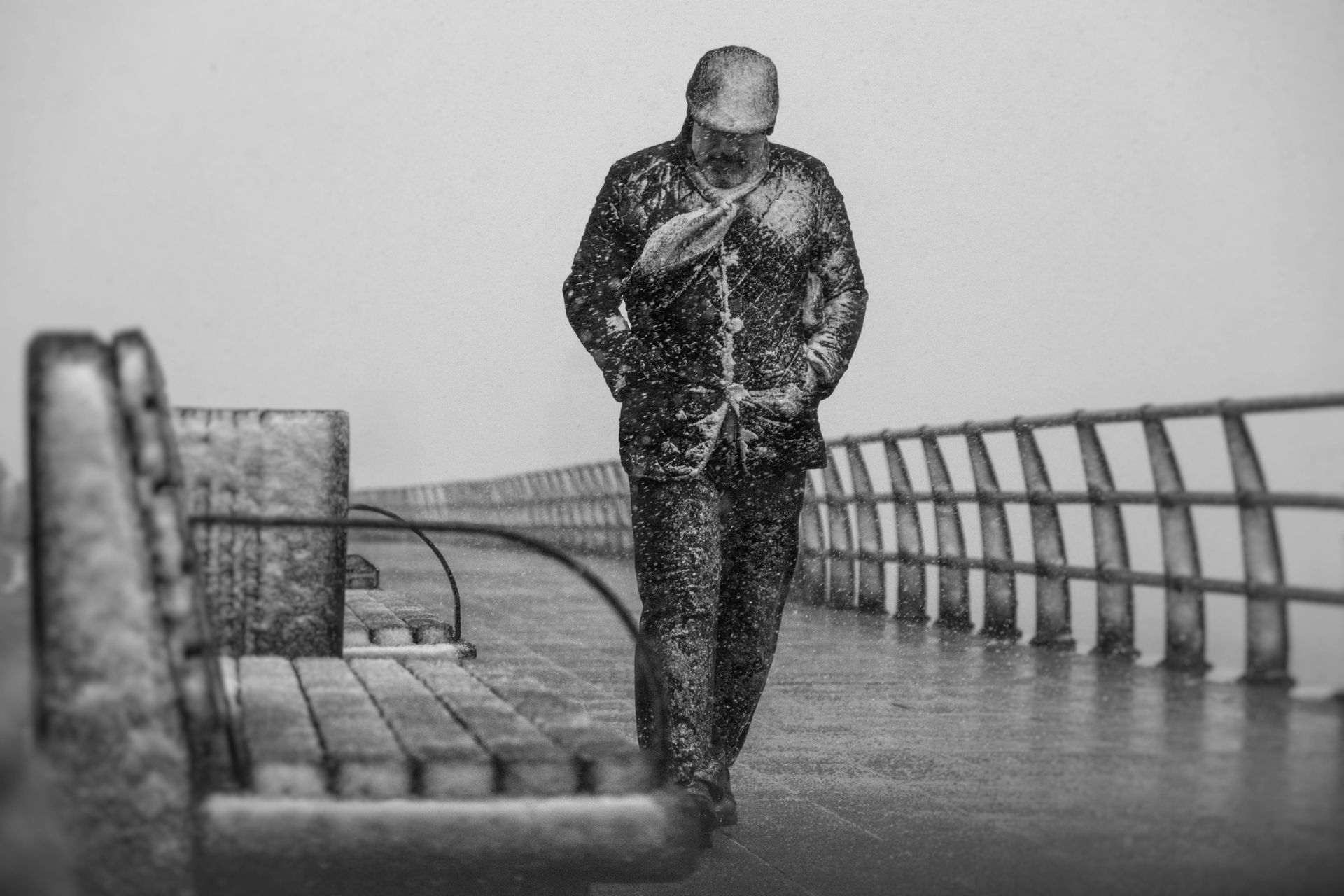 odpowiedzialność za nieodśnieżony chodnik