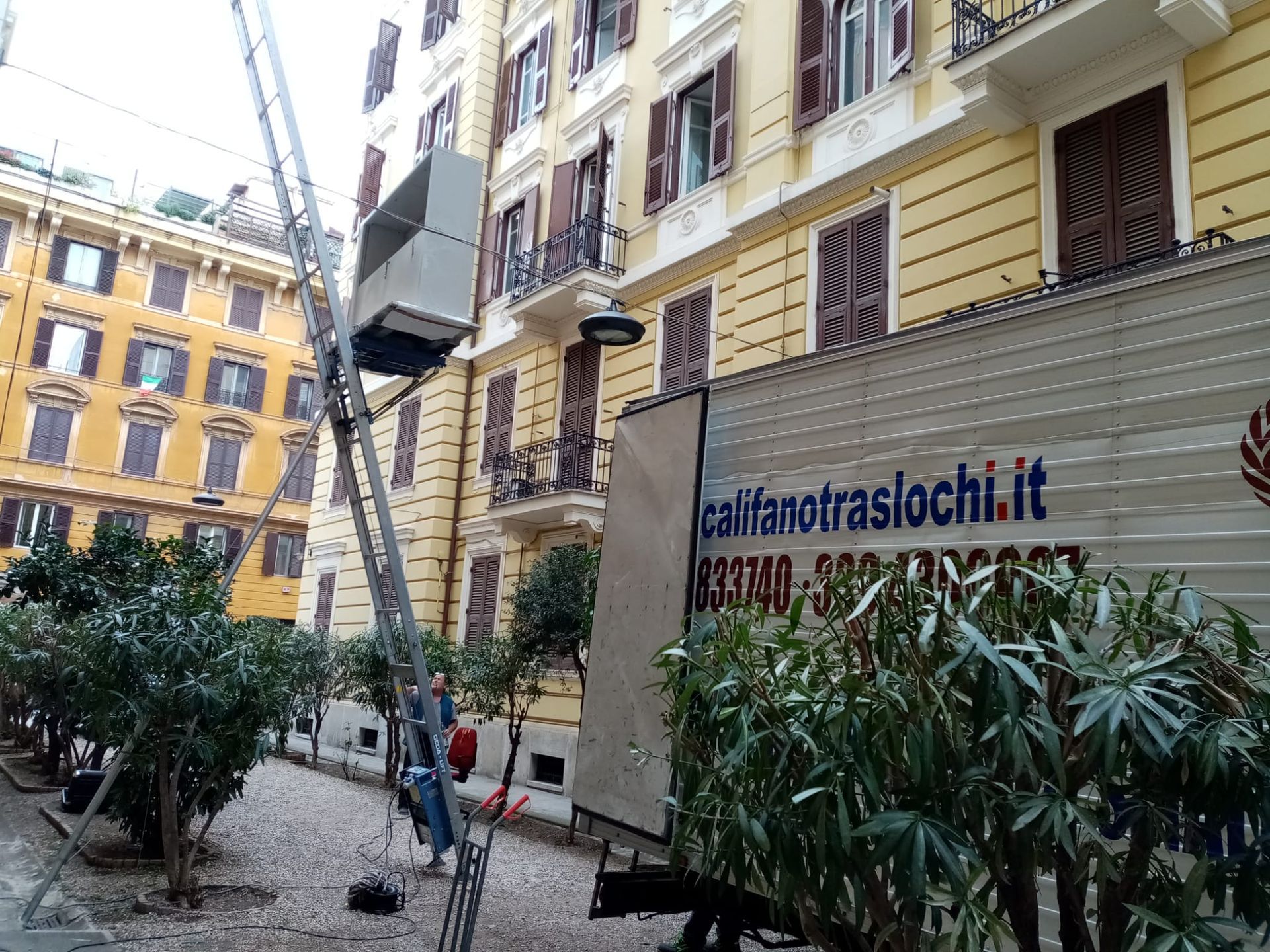 Svuotamento di un appartamento a Roma