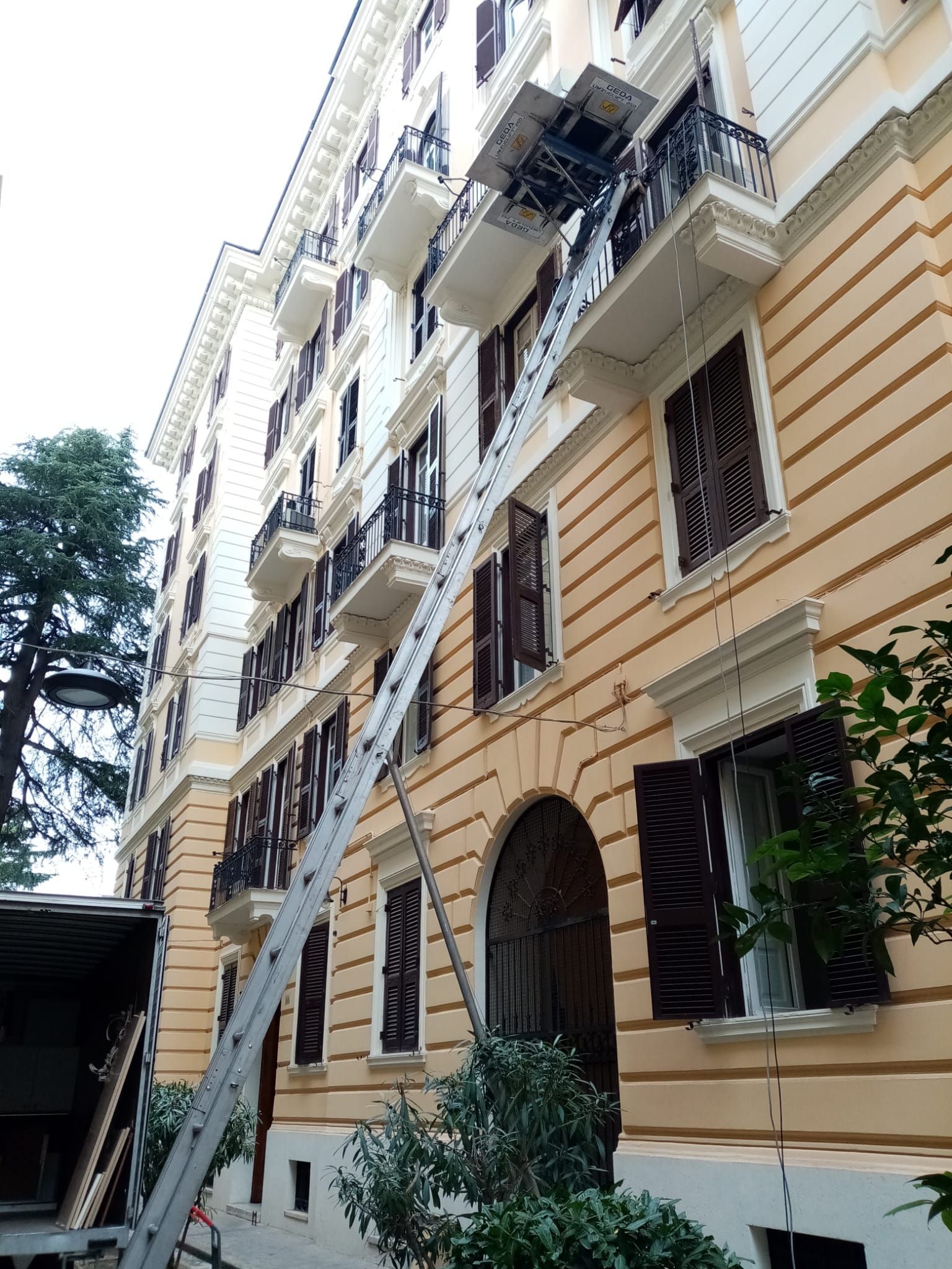 Trasloco di un appartamento a Roma