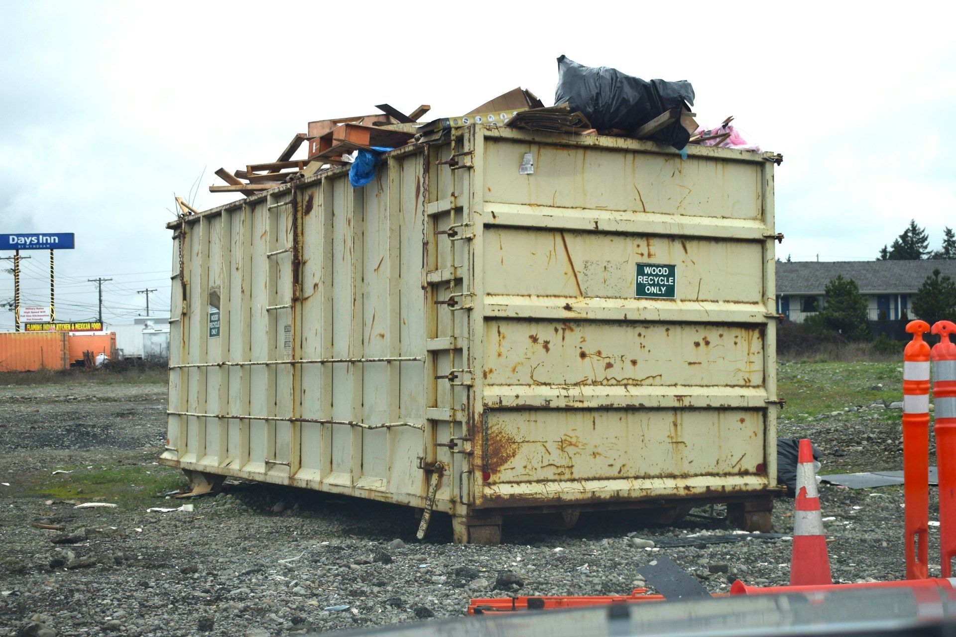 residential dumpster