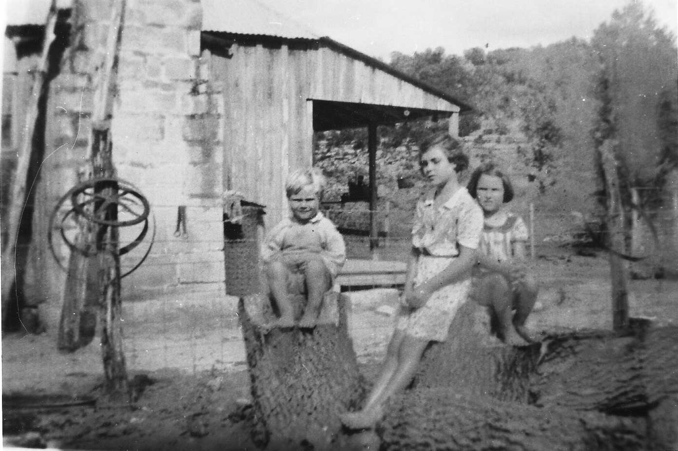 Preston, Margie, and Peggy Carlton