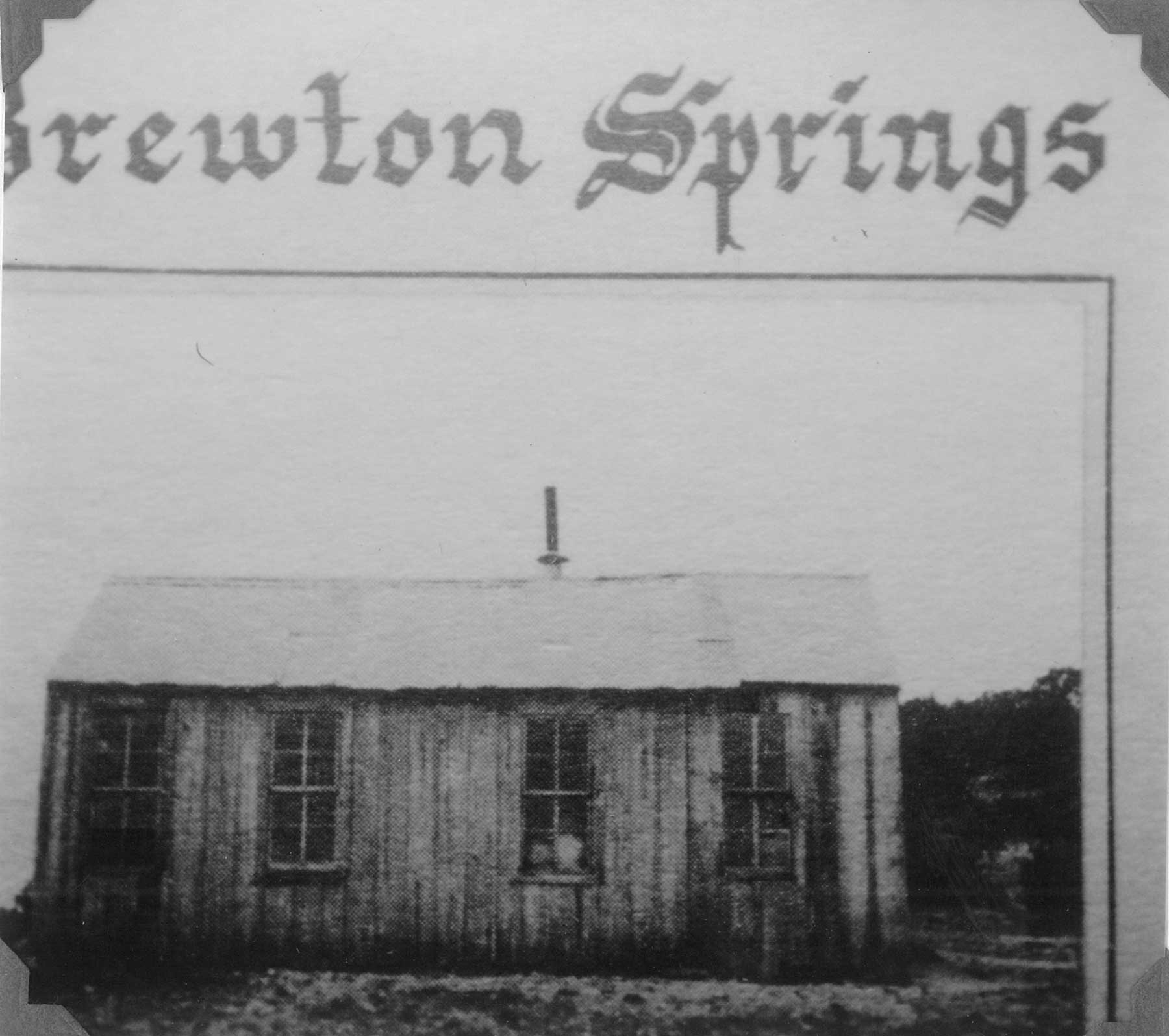 Brewton Springs school building