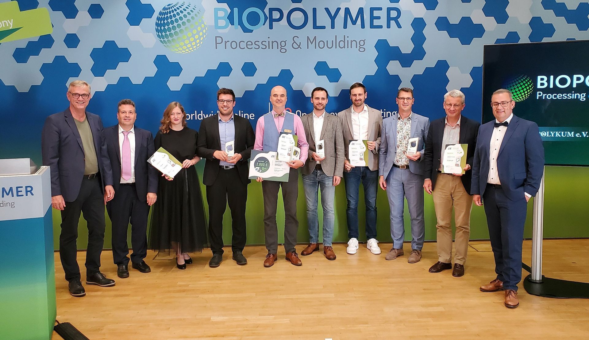 Gruppenfoto der Gewinner 2024
Foto: POLYKUM e.V. | Pollack