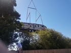 5th wheel being lifted