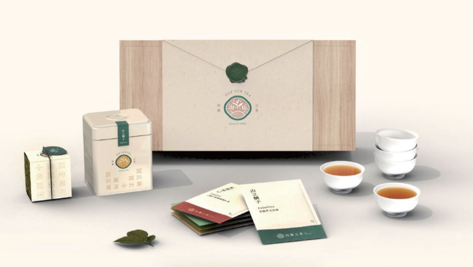 【茶語寄情‧印摯好韻禮盒】雙重好韻禮盒 棉紙袋茶包,不含塑