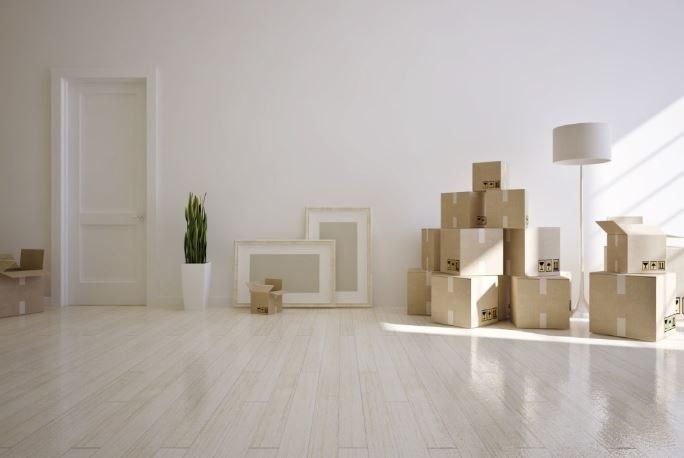 Clean White Room — Royal Oak, MI — O'Sullivan Moving & Storage