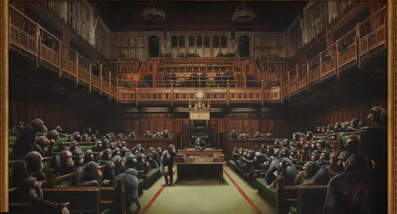 Banksy Devolved Parliament