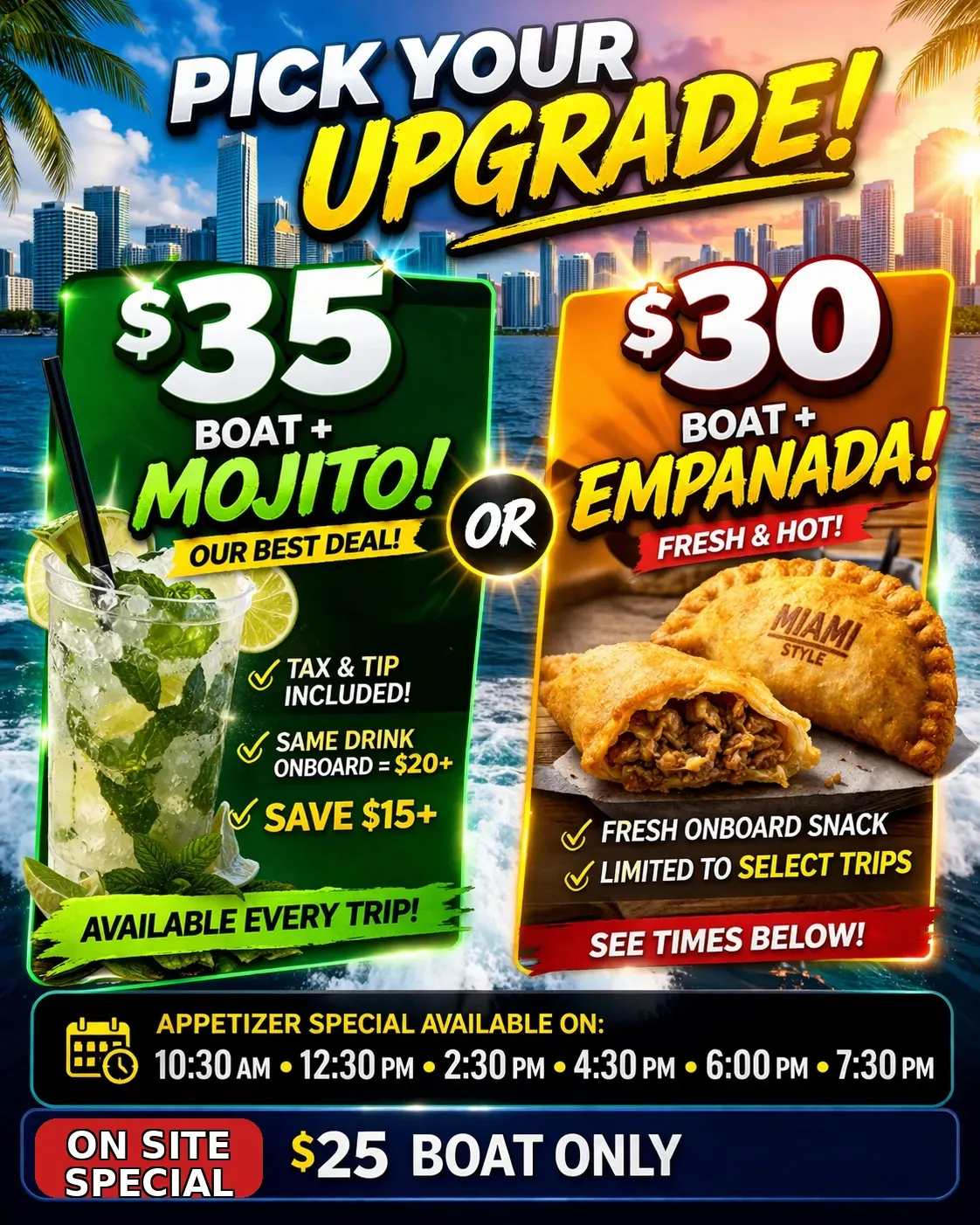 Miami Boat Tour with Free Drink | Celebrity Homes Cruise