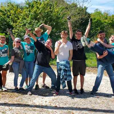 Volunteer for group serve opportunities
