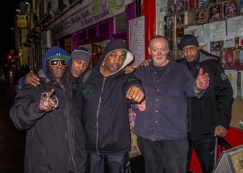 Public Enemy at record collector