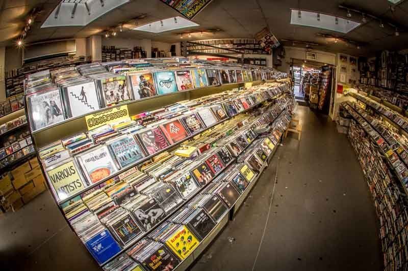 CD & vinyl collection shop