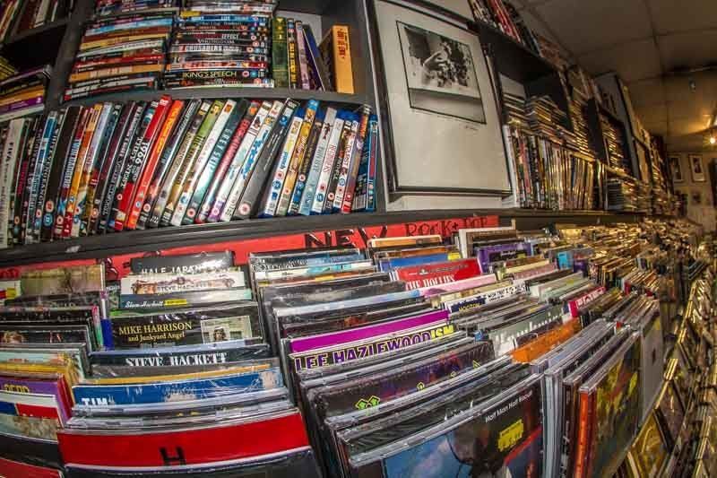 CD & vinyl collection shop