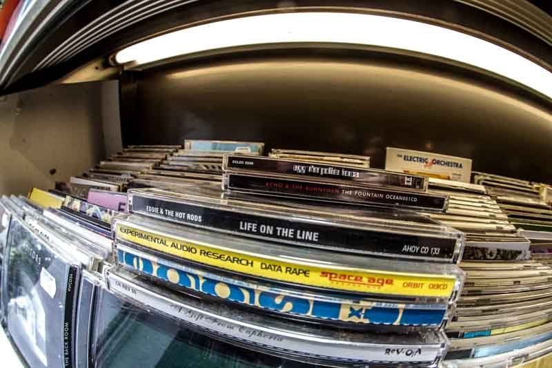 CD & vinyl collection shop
