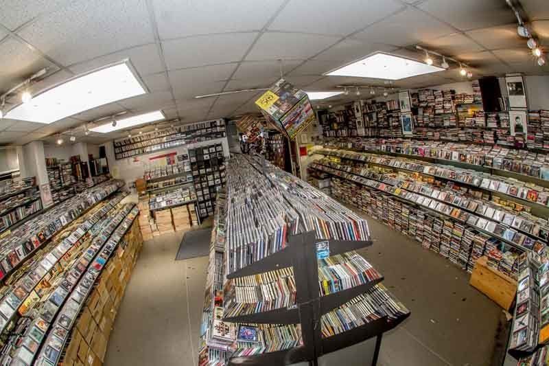CD & vinyl collection shop