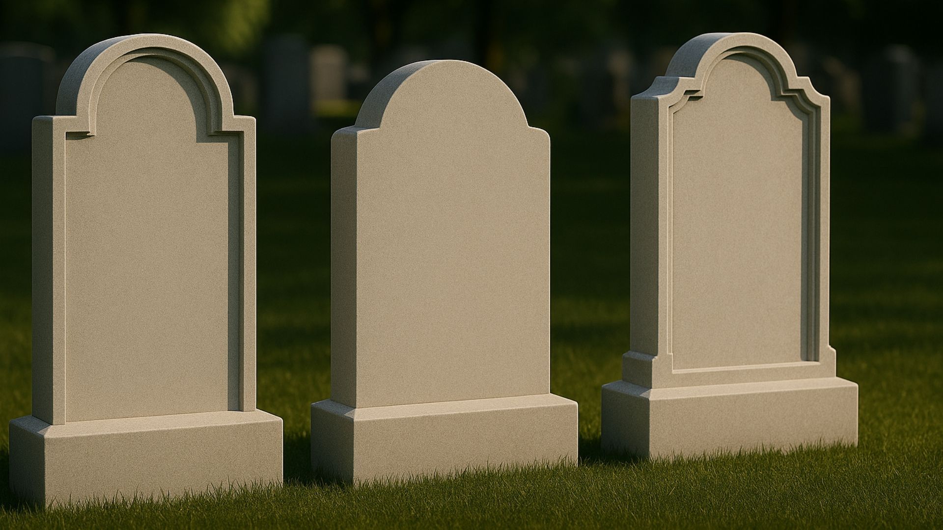 Headstones vary in price and style. Learn what to expect – and why there's no need to rush your decision. Headstones vary in price and style. Learn what to expect – and why there's no need to rush your decision.