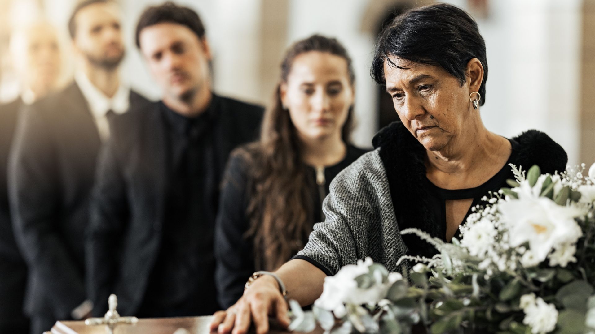 It can be hard to know what to say to someone who's going to a funeral. 