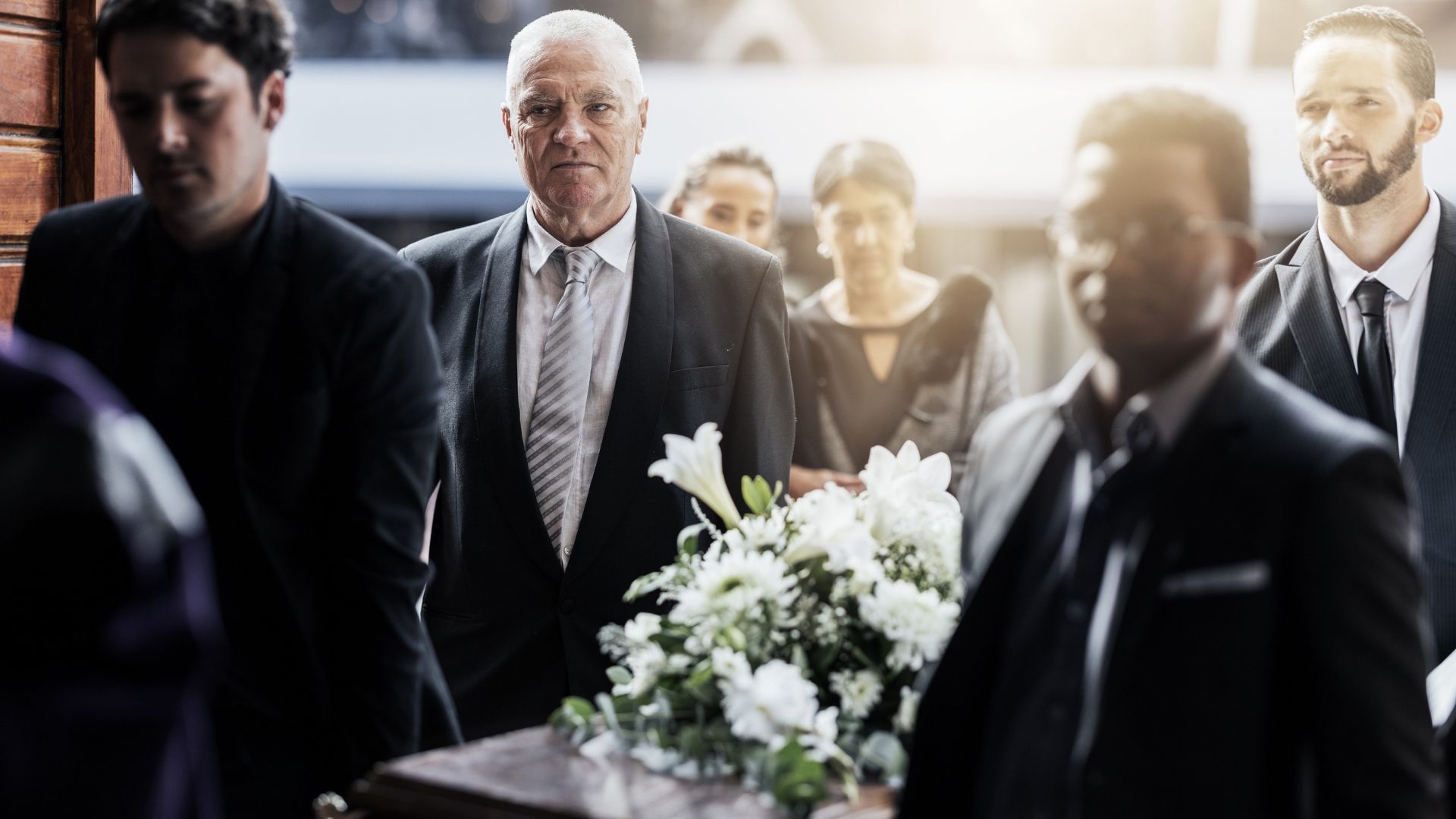 Traditionally, mourners wear black to funerals in the UK. But in recent years, this has started