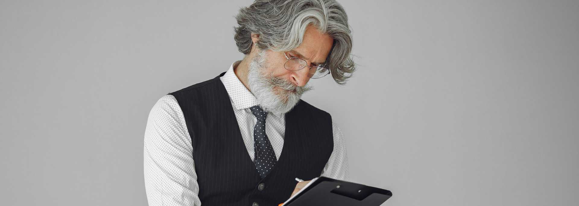 Picture of a funeral director. Picture of a funeral director.