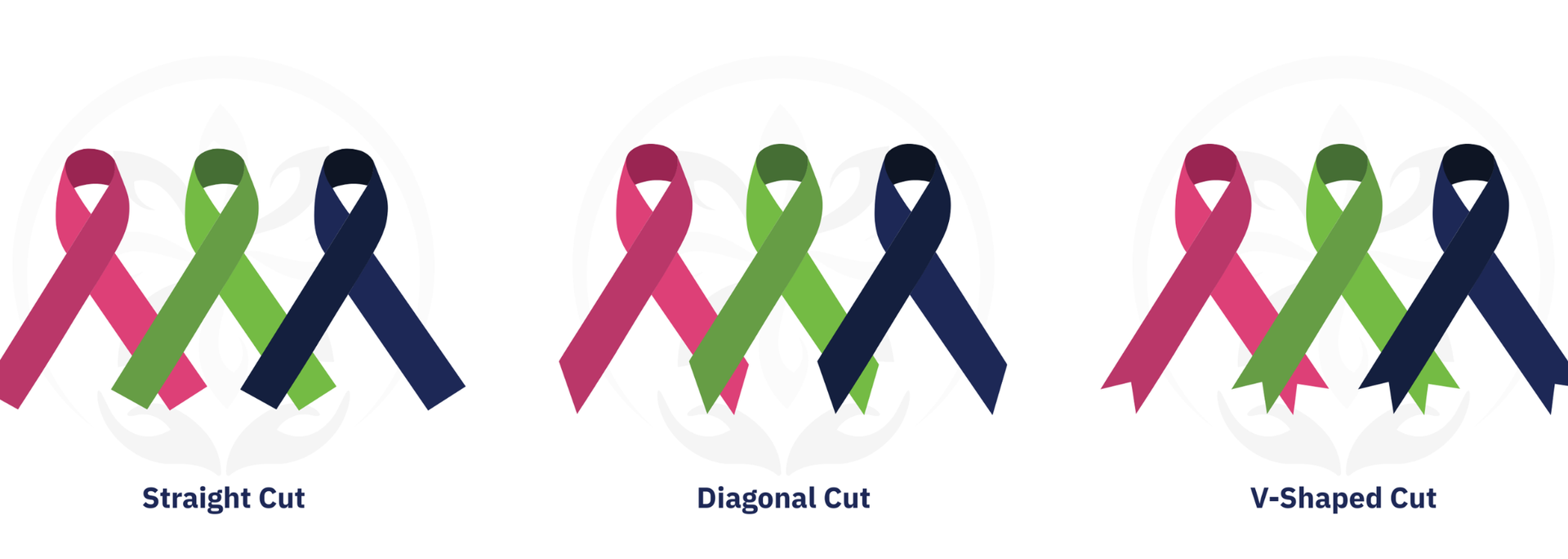 Picture of ribbon cuts. 