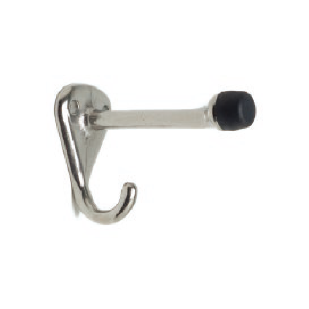 帶有黑色橡膠塞的鉤子