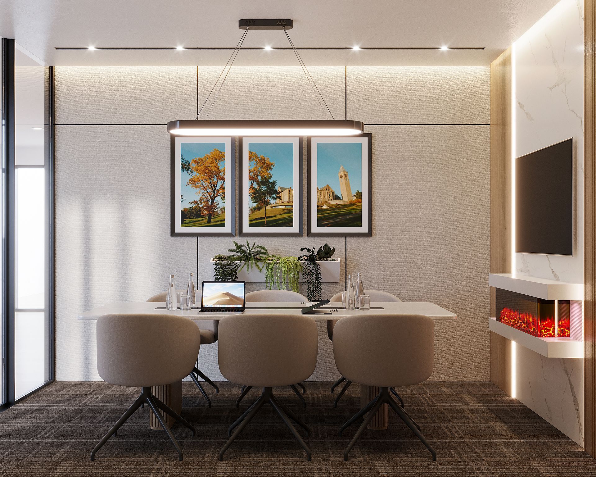 A woman is sitting on a couch using a laptop computer.