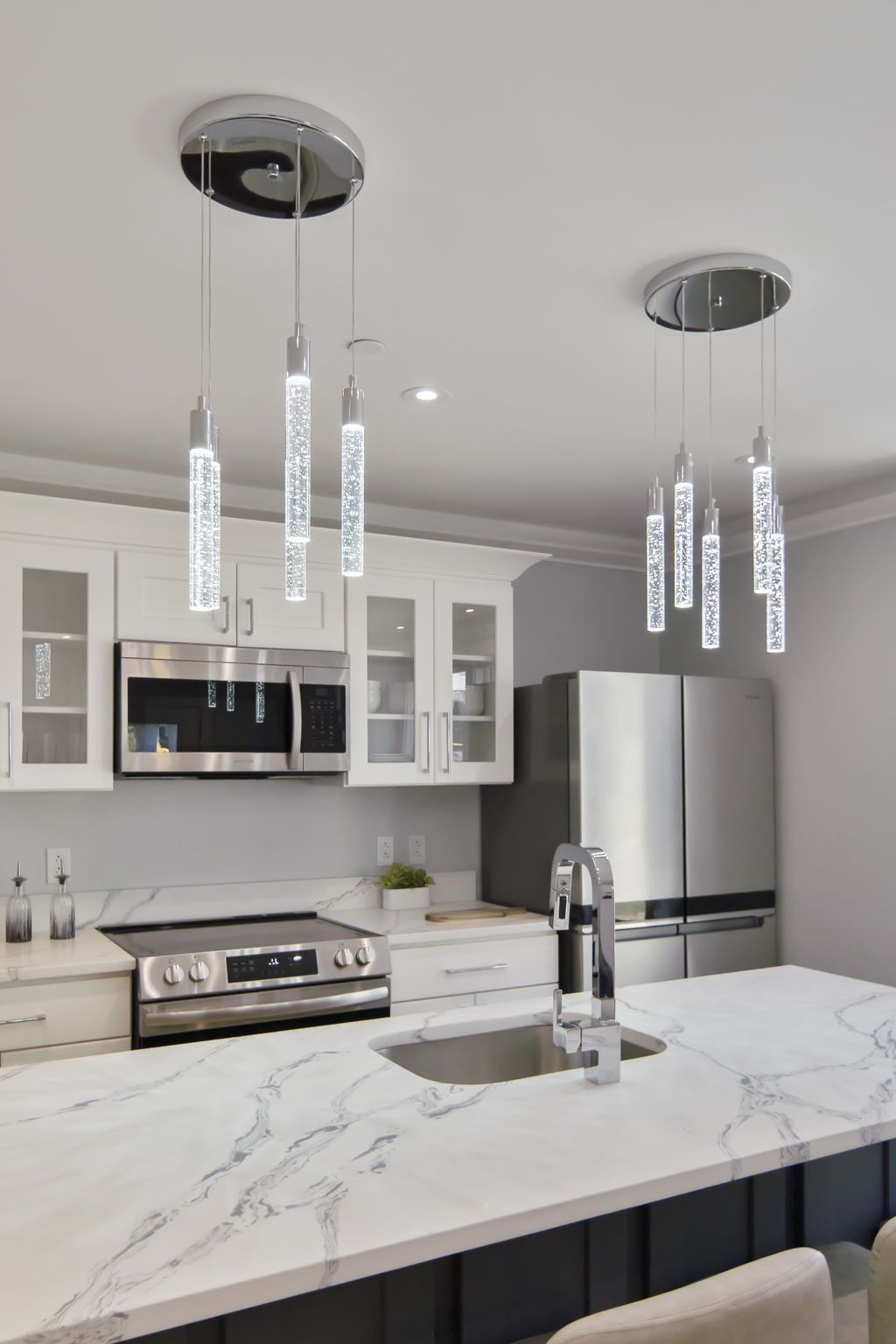 An artist 's impression of a large apartment building with a fire hydrant in front of it.