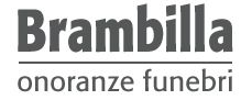 Brambilla funeral home logo with 