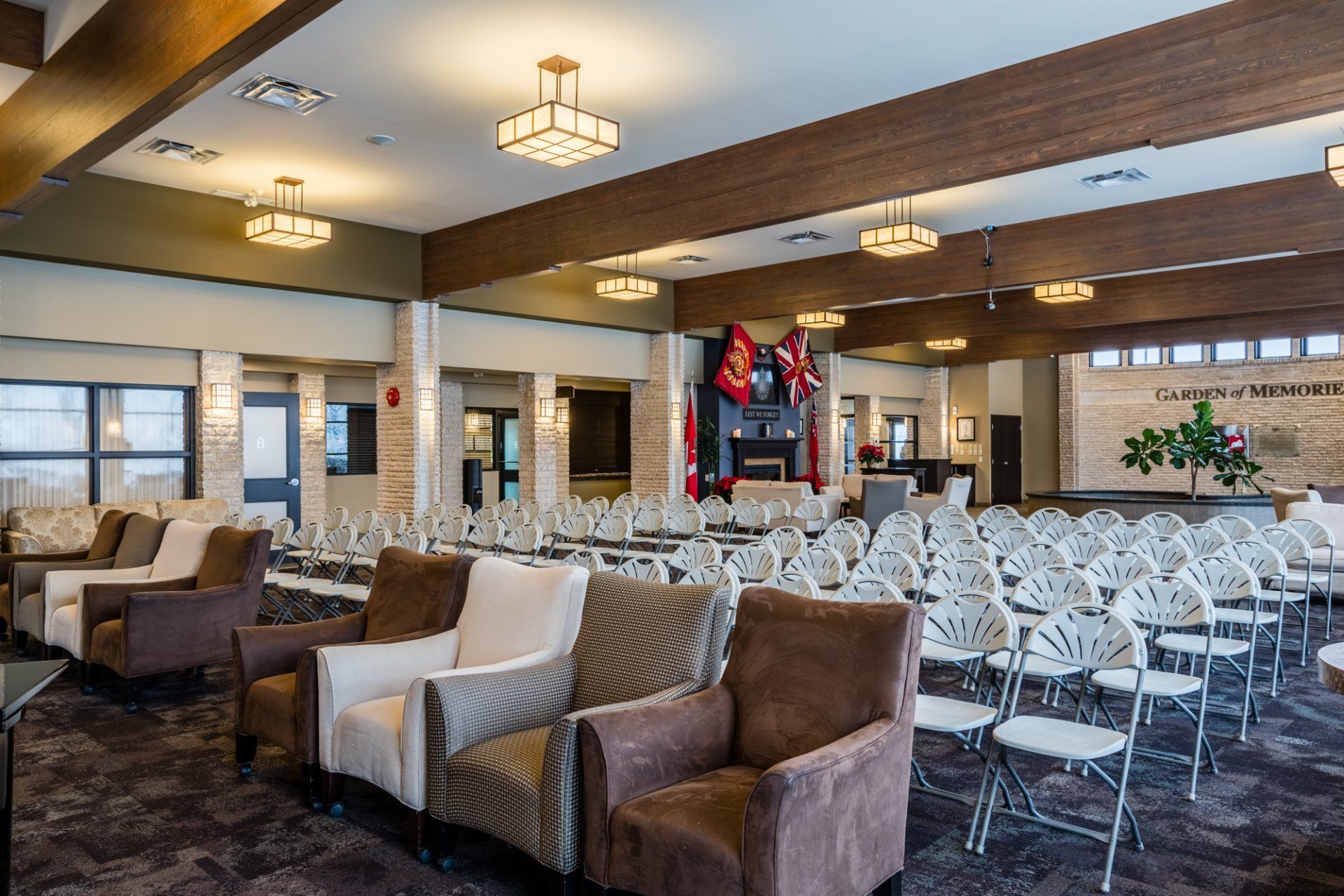 funeral centre large room