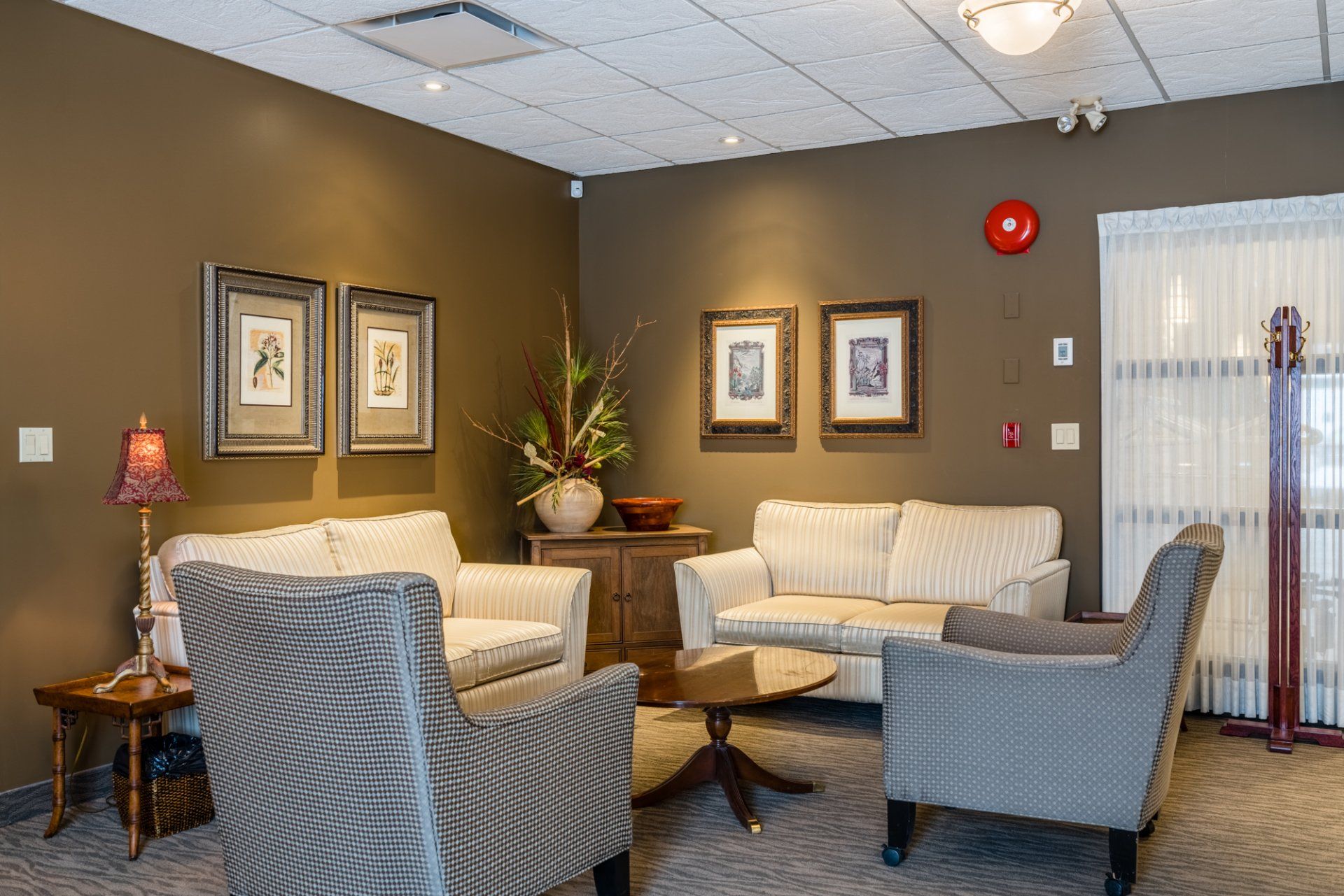 Winnipeg funeral centre viewing room