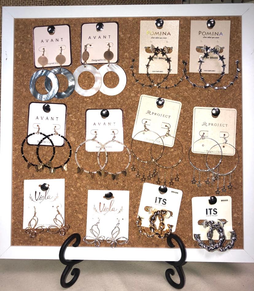 Earrings and jewelry