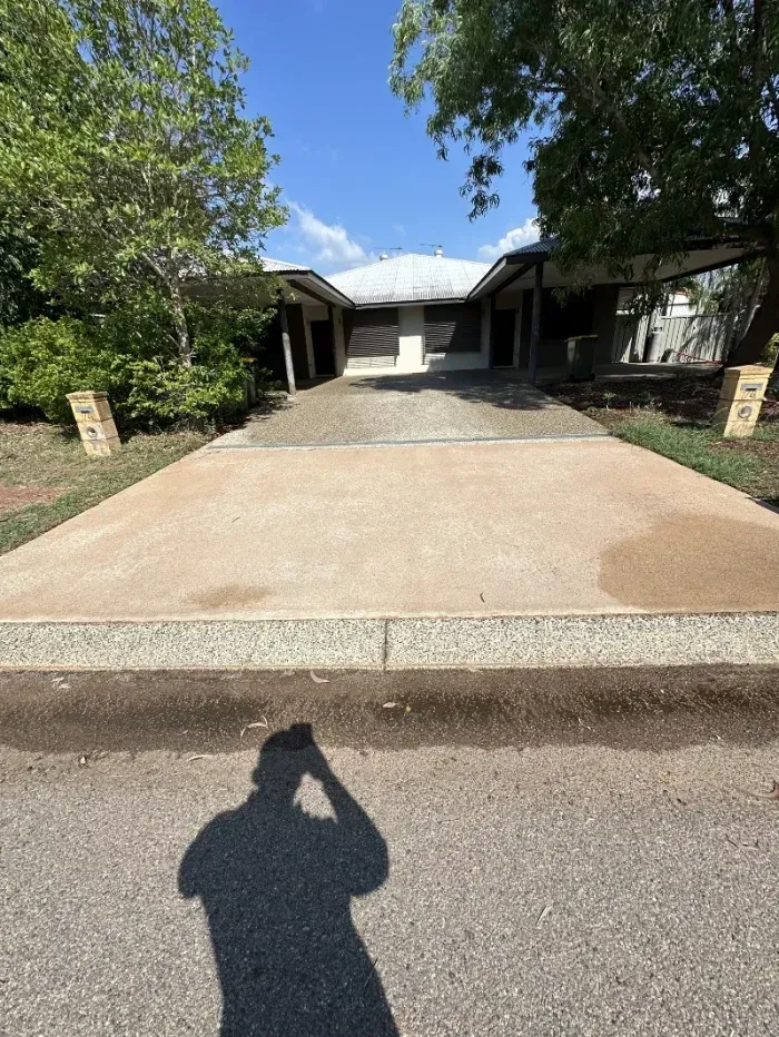 Driveway Leading to A Low House with Trees — I Do It All in Caloundra, QLD