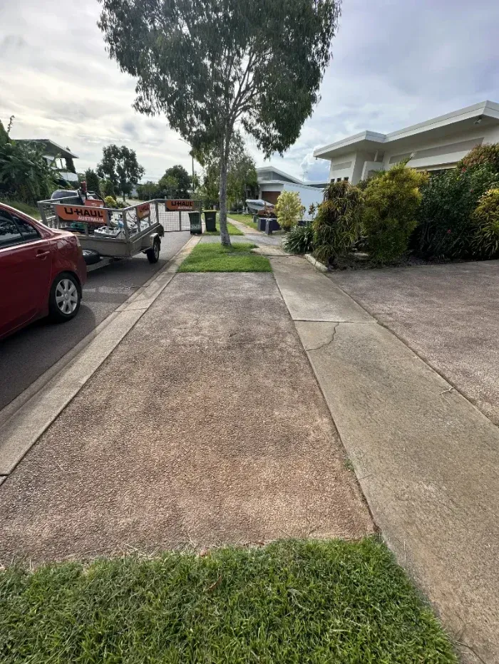 Suburban Driveway With a Gravel Strip — I Do It All in Maleny, QLD