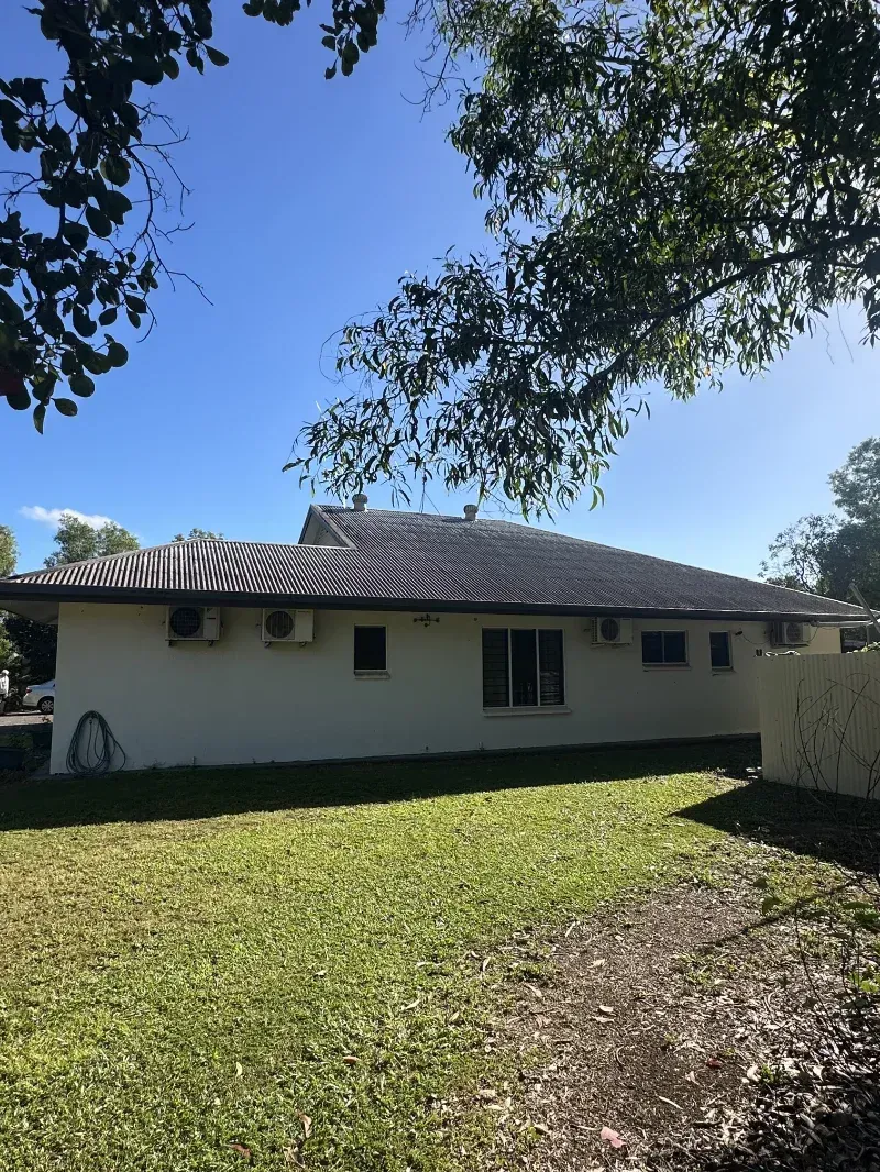 Single-Story White House with A Dark Roof — I Do It All in Caloundra, QLD