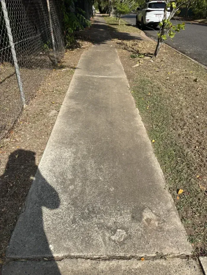 Paved Sidewalk Stretches Forward — I Do It All in Caloundra, QLD
