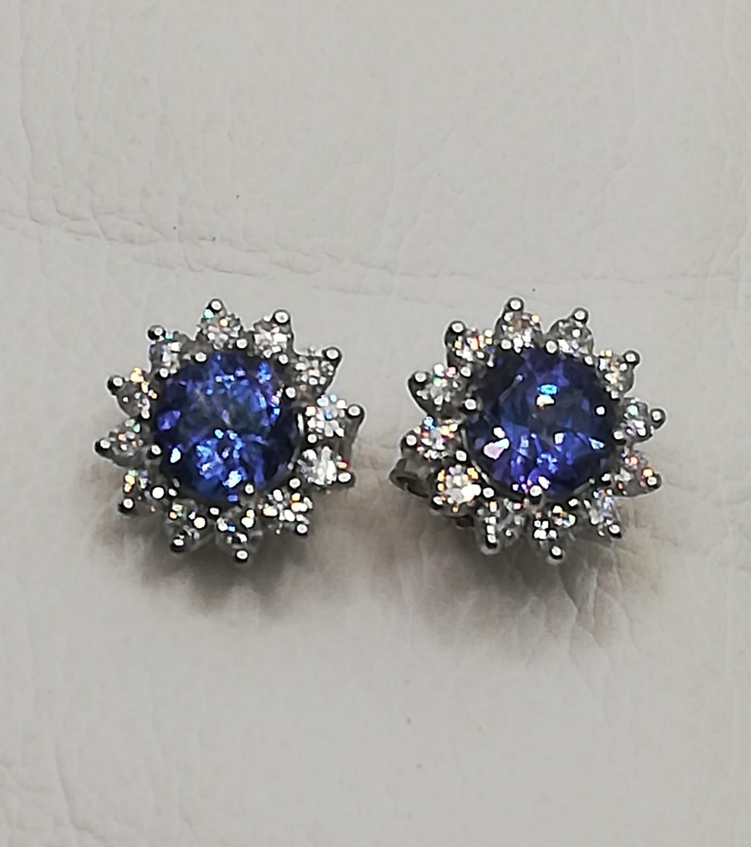 ORECCHINI con zaffiri