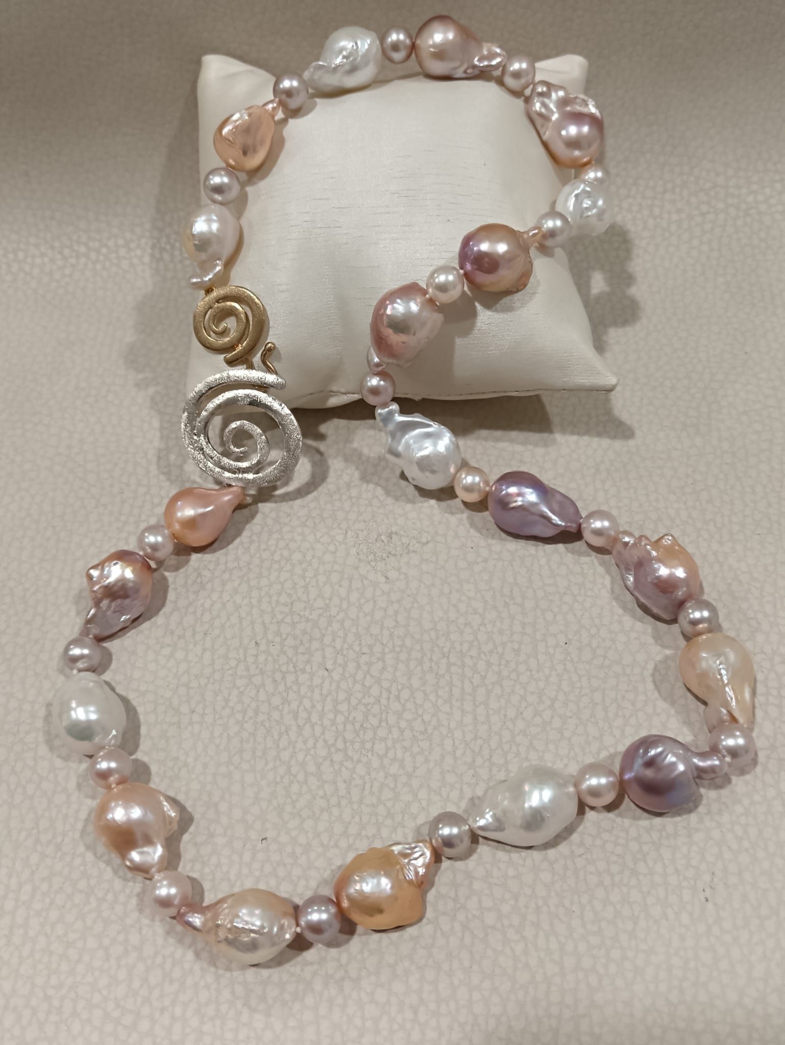 Bracciale oro bianco 18 kt e diamanti