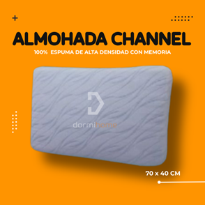 Una almohada que dice "canal almohada"