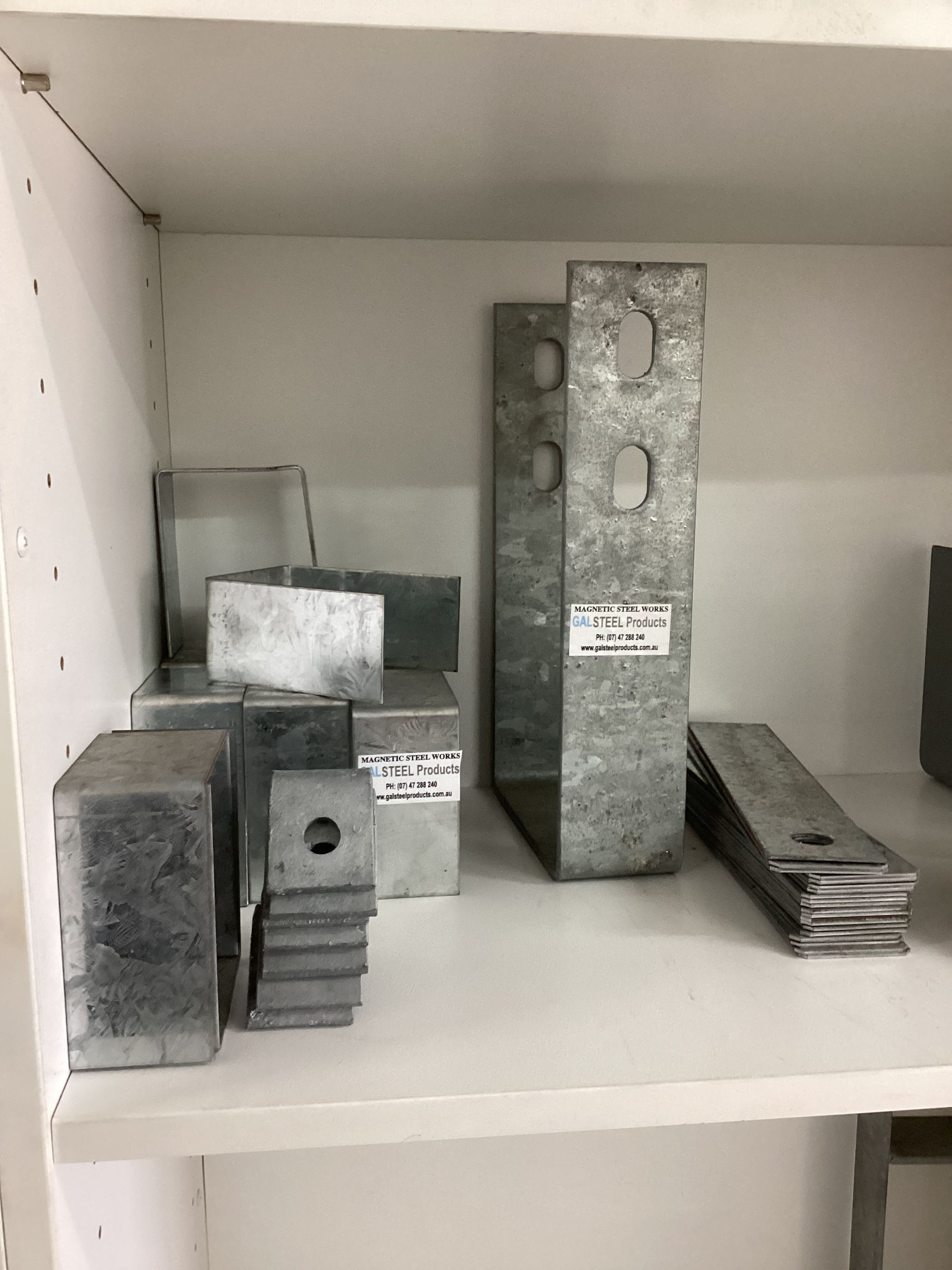 Stack of Angle Metal in the Factory — Engineering Townsville, QLD