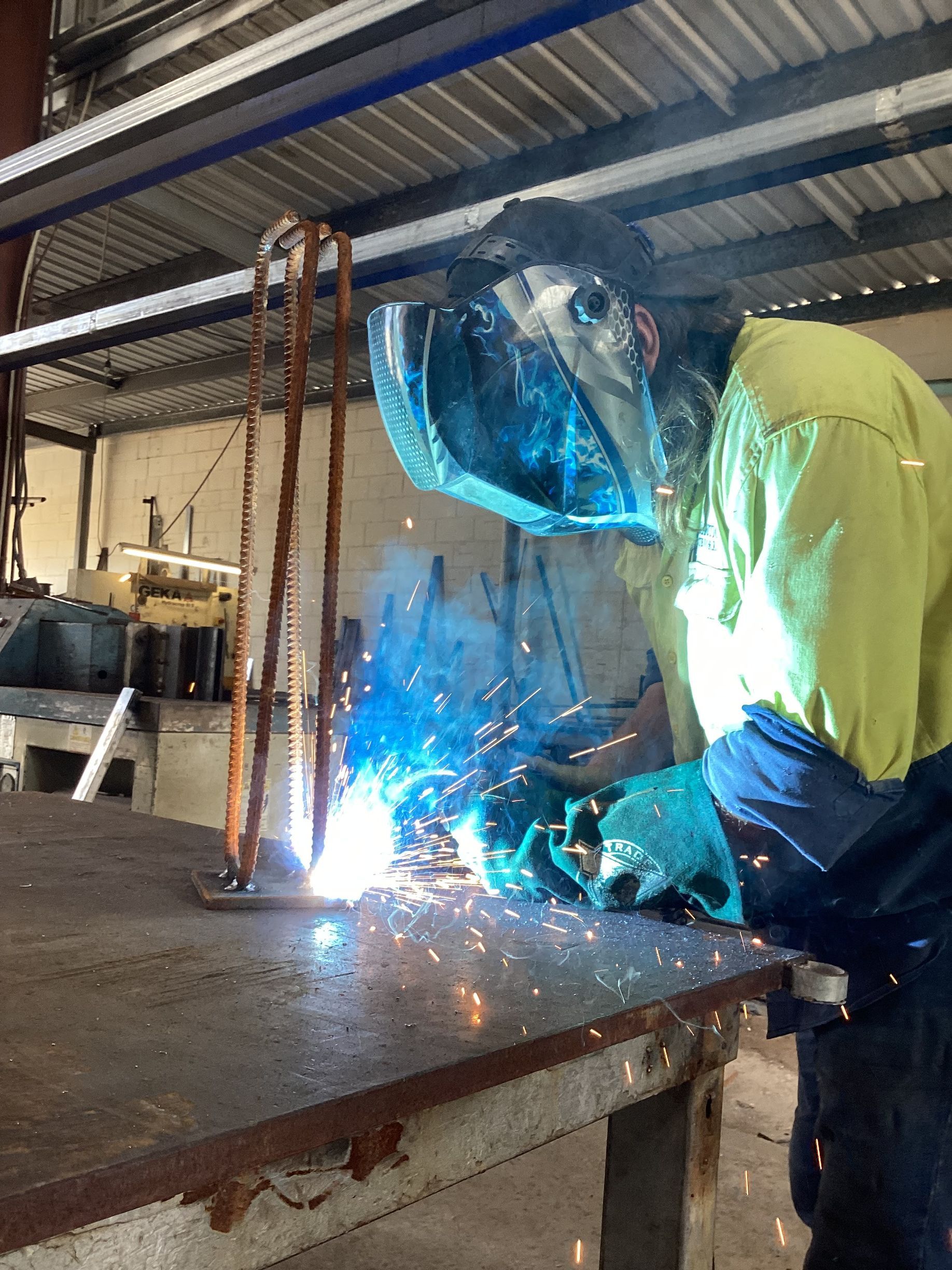 Machine Cutting — Metal Fabrication Townsville, QLD
