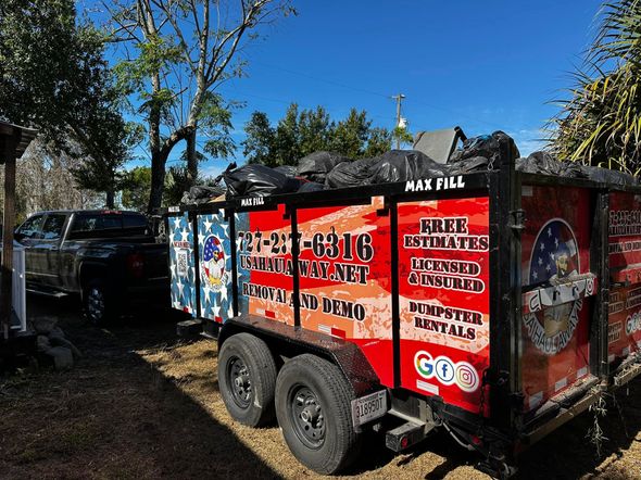 USA haul away junk removal in hudson florida