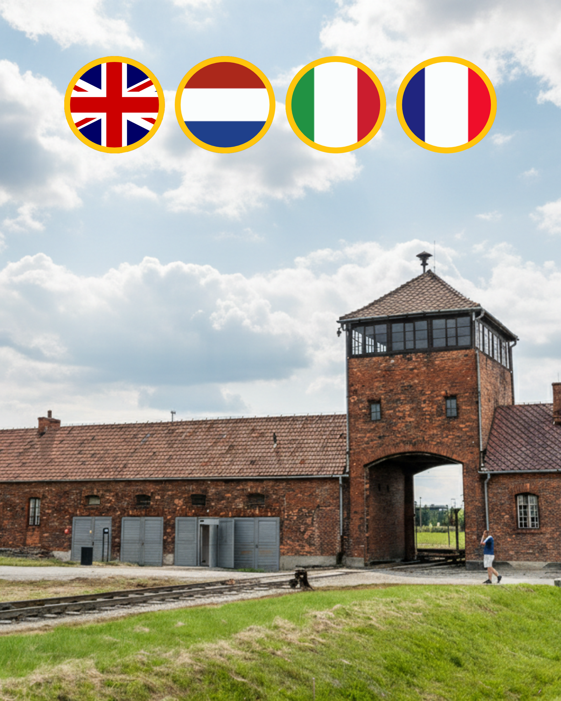 Main Entrance to the Birkenau (Auschwitz II)