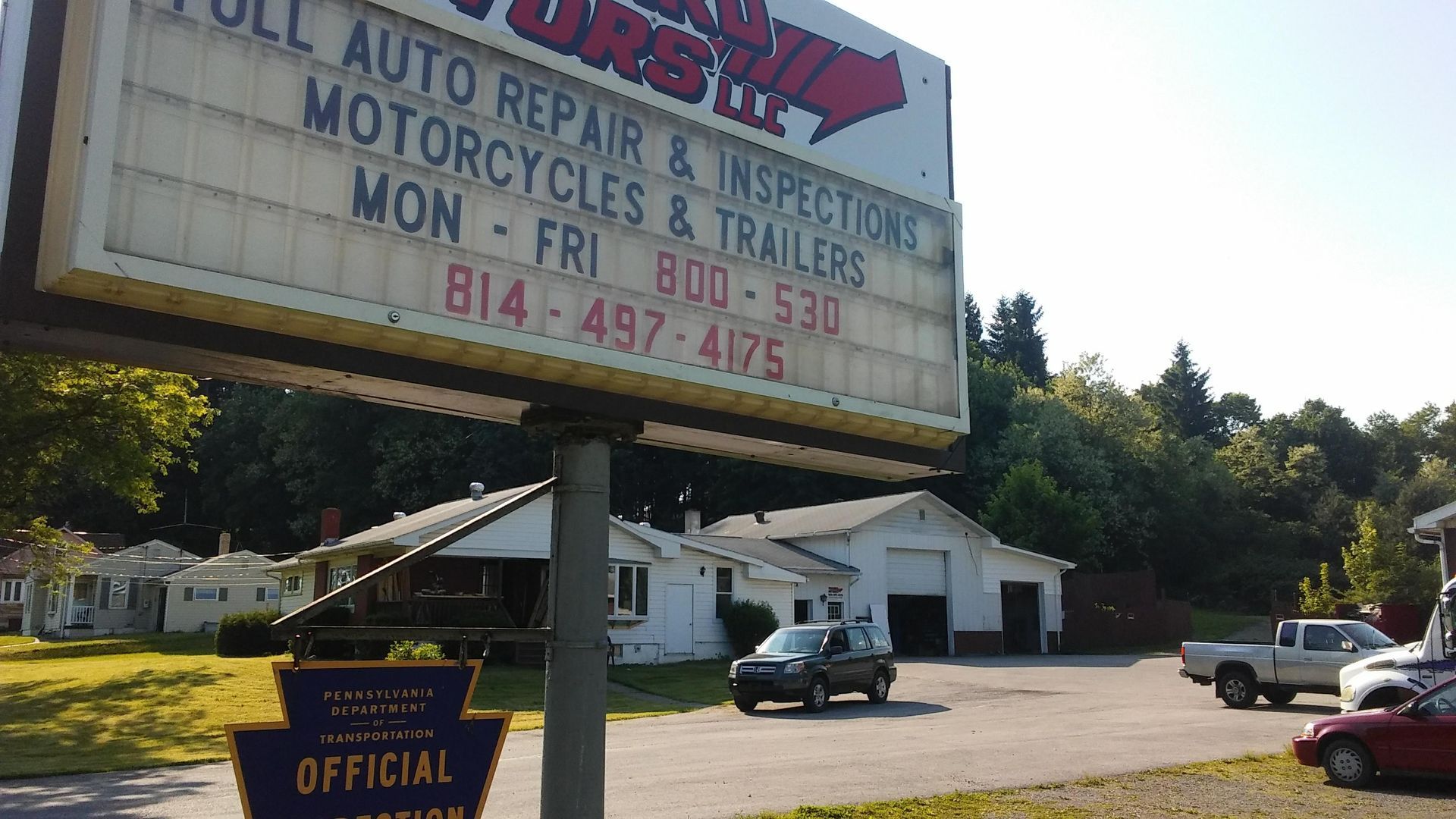 Shop Sign | Forward Motors