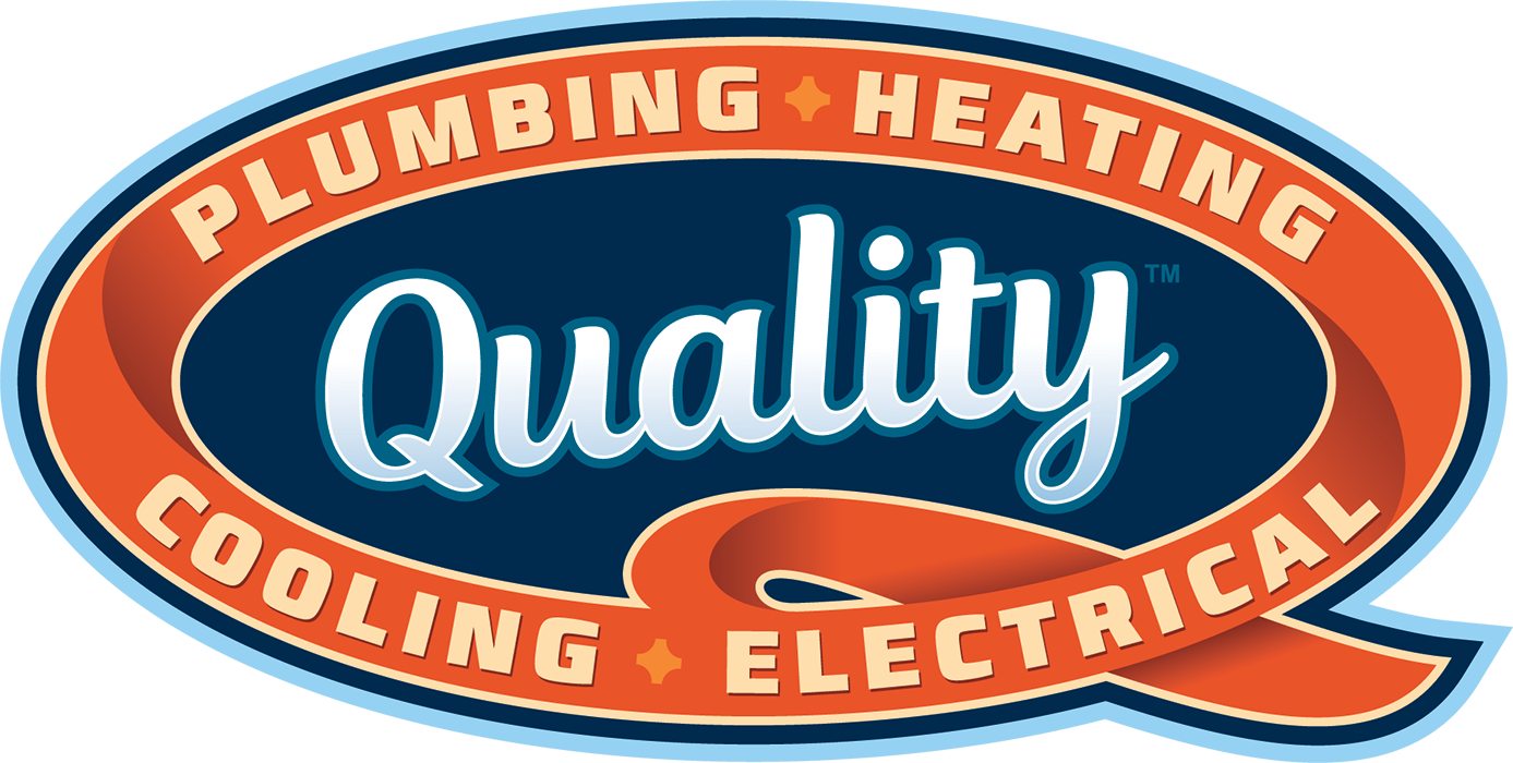 The logo for quality plumbing heating cooling and electrical