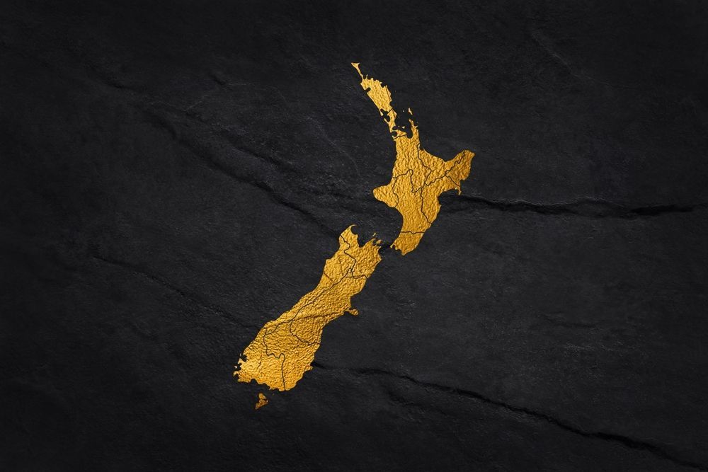Map of New Zealand